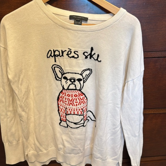 French connection all cotton sweater APres ski - Picture 2 of 8